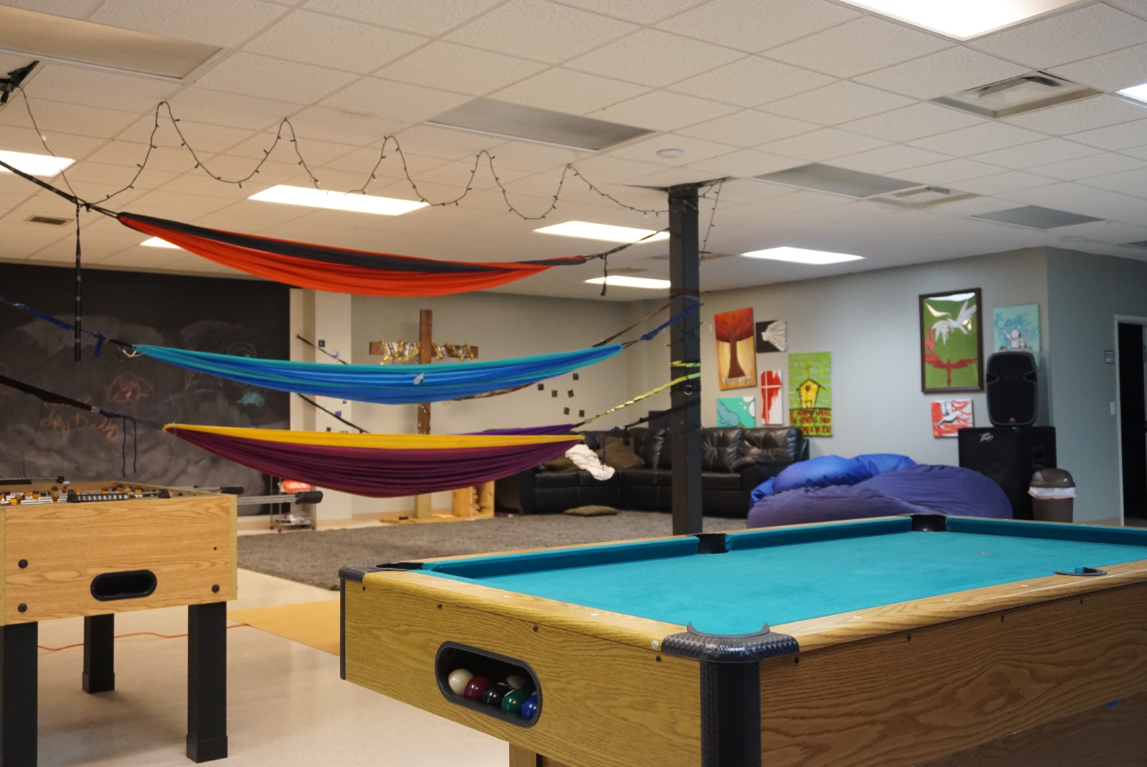 church youth group room